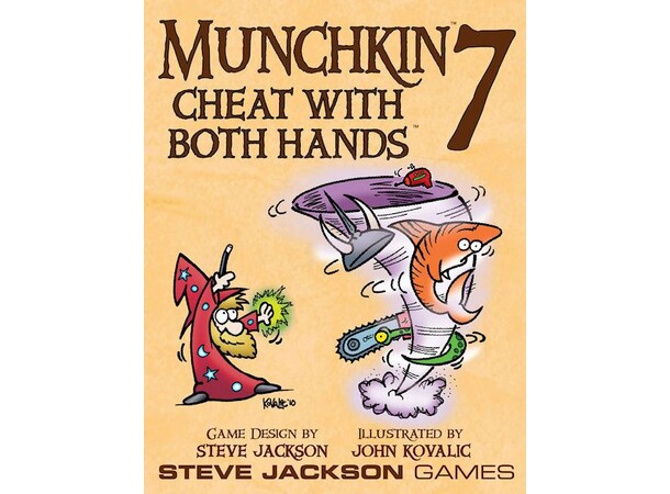 Munchkin 7 Cheat with Both Hands Exp Expansion till Munchkin 